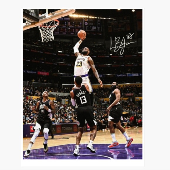 BRAND NEW!๐ฏ LEBRON JAMES LAKERS & THE CHOSEN ONE GLOSSY 8.5x11 TWO POSTER SET๐ฅ - Picture 1 of 8